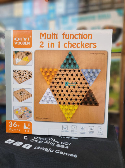 2-in-1 Checkers (Chinese + Classic)