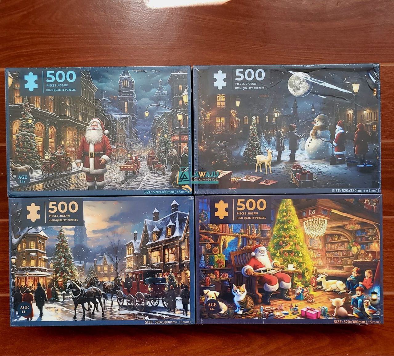500pcs Puzzle (52x38cm)**