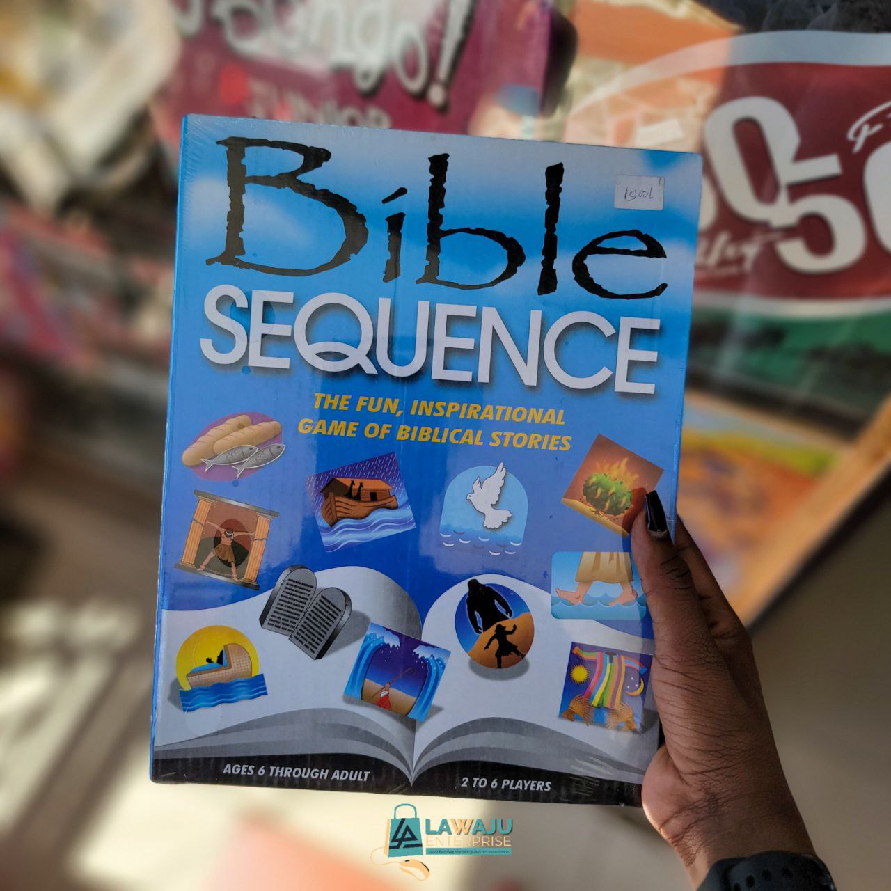 Bible Sequence Board Game