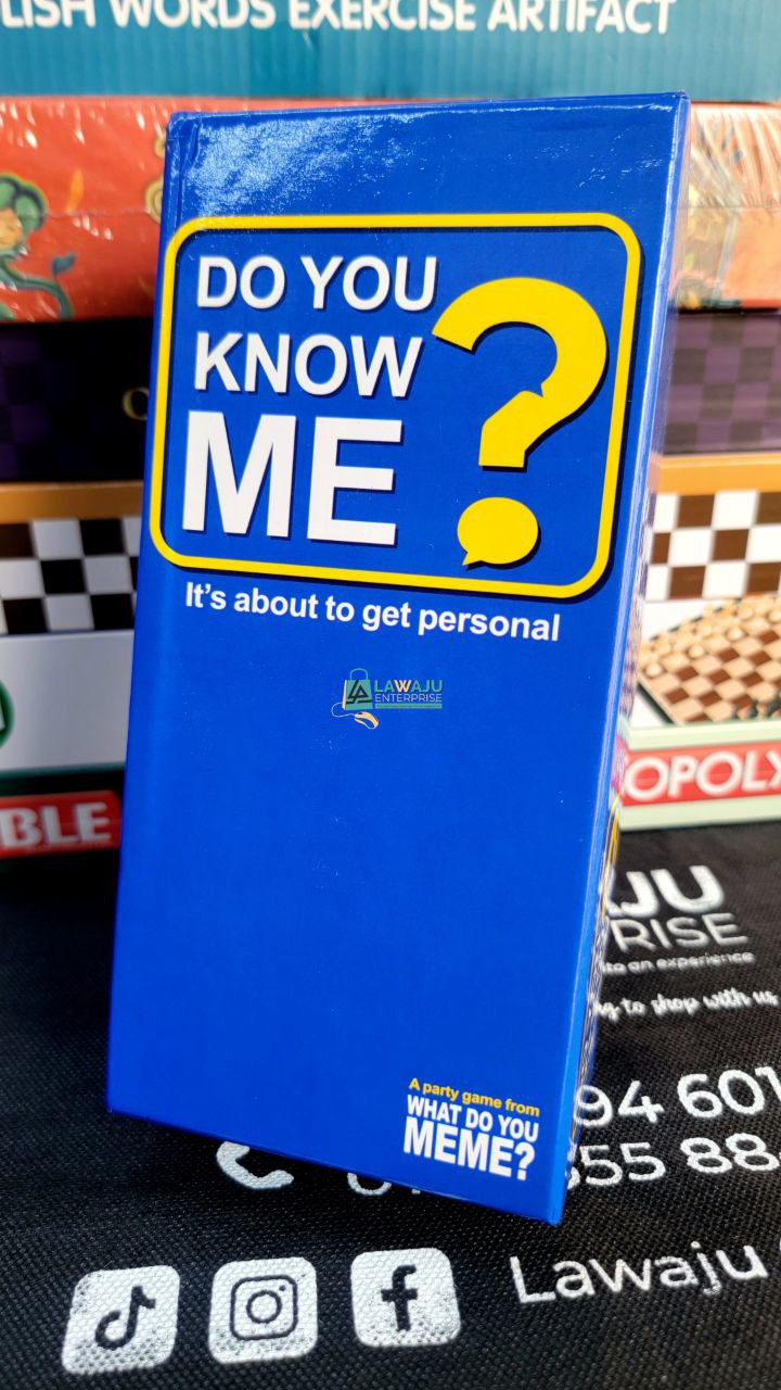Do You Know Me? Card Game