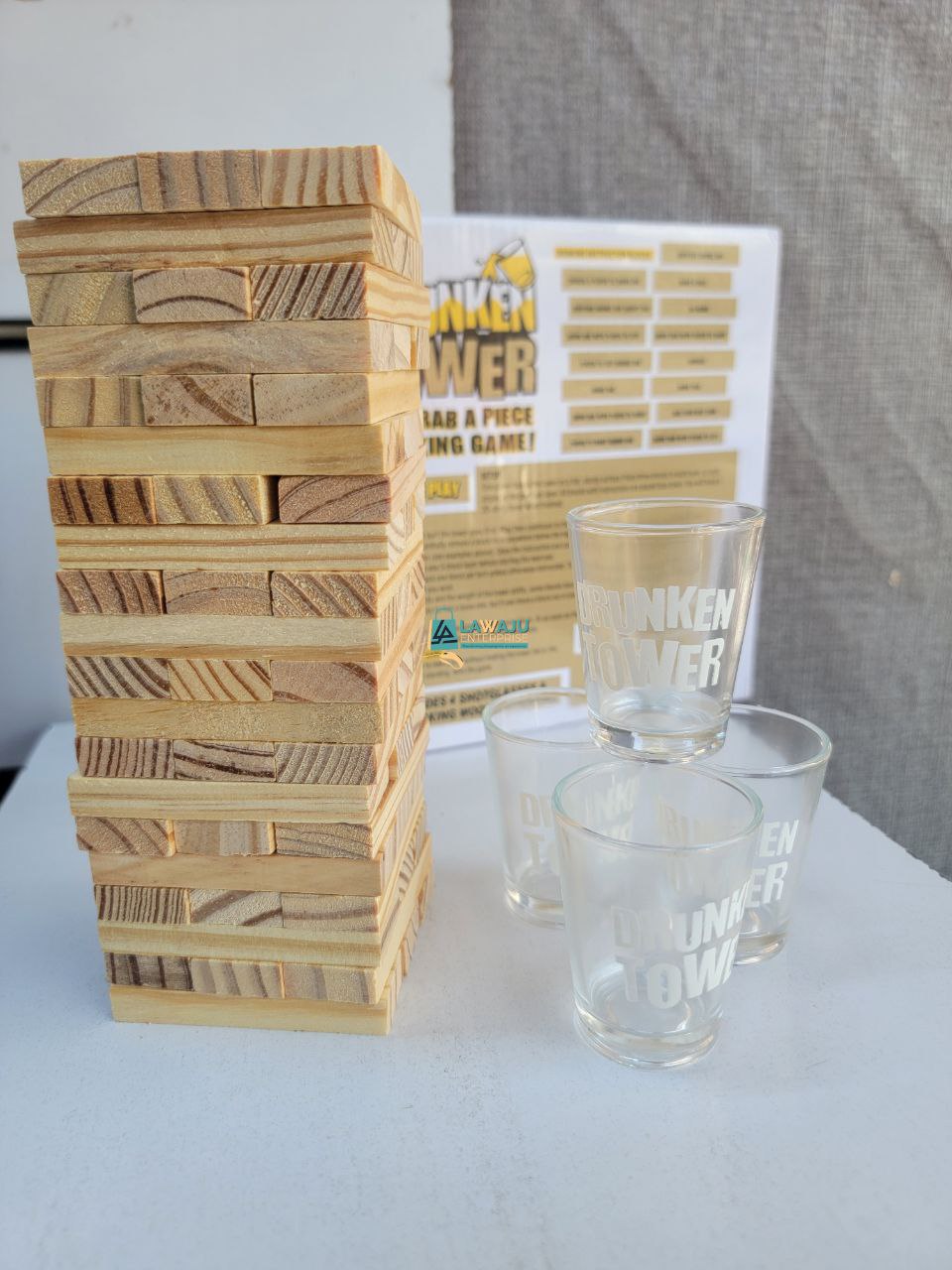 Drunken Tower (Drunken Jenga)