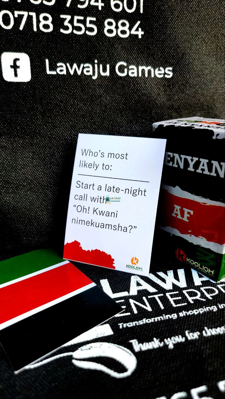 Kenyan AF Card Game
