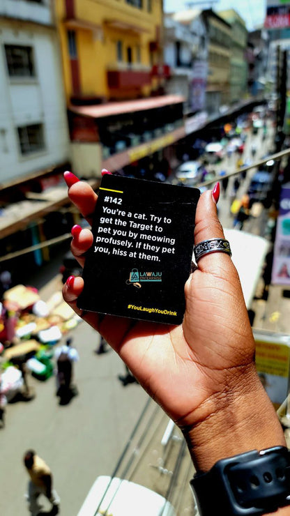 You Laugh, You Drink ! Card Game