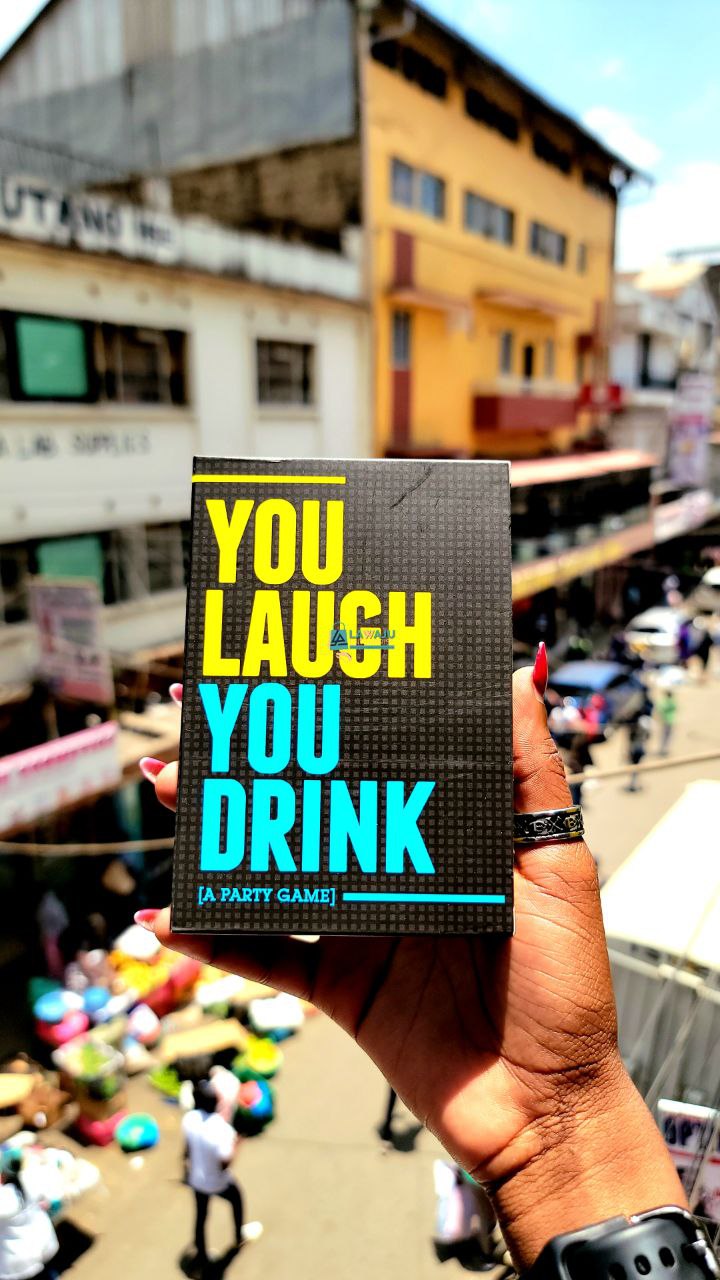 You Laugh, You Drink ! Card Game