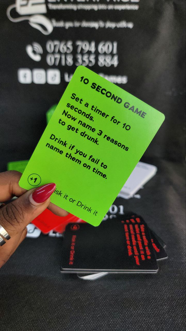 Risk it or Drink it (Wild Fun) Card Game