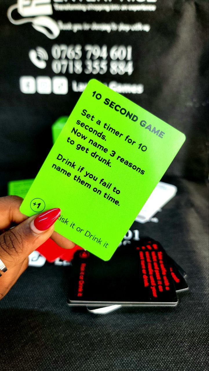 Risk it or Drink it (Wild Fun) Card Game