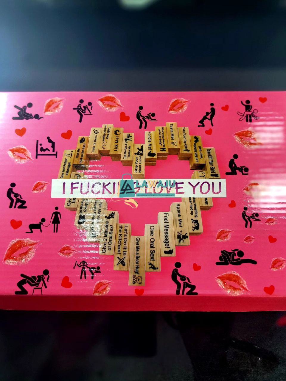 DIRTY FREAKY COUPLES JENGA