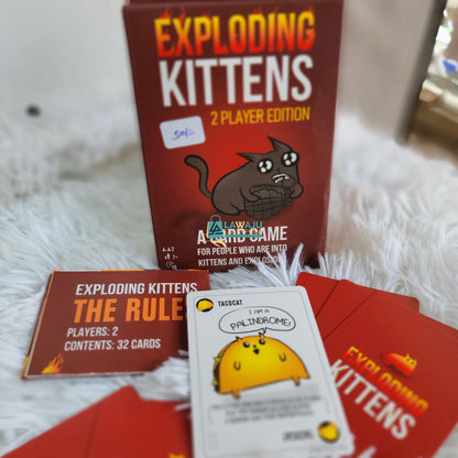 Exploding Kittens (2 player) Card Game