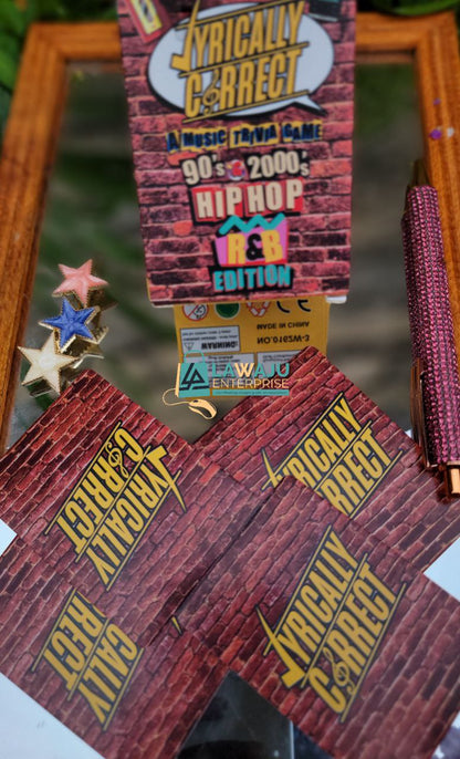 Lyrically Correct card game