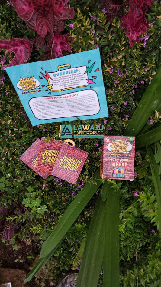 Lyrically Correct card game