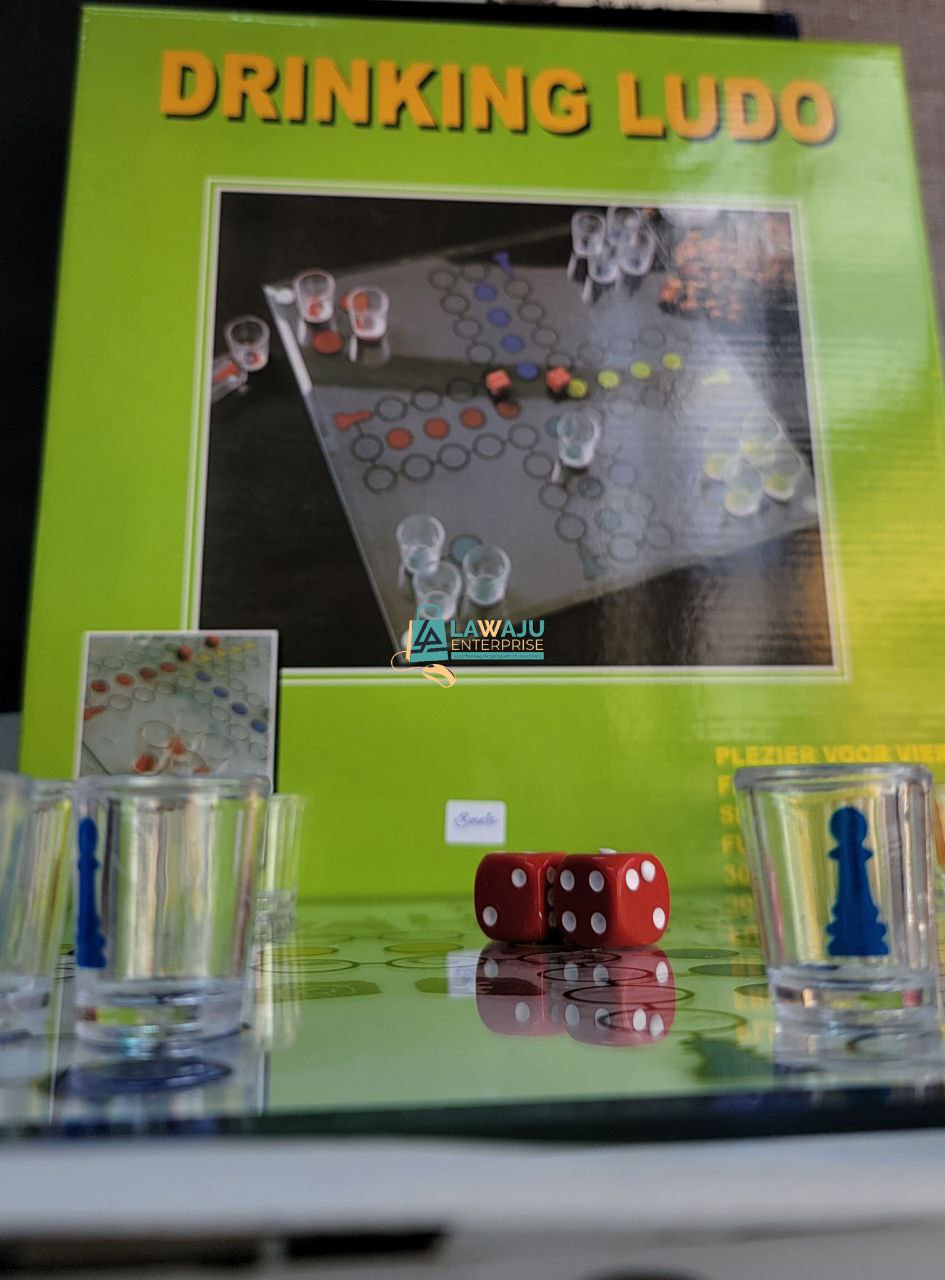 Drinking Ludo Game with Shot glasses