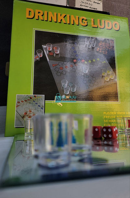 Drinking Ludo Game with Shot glasses
