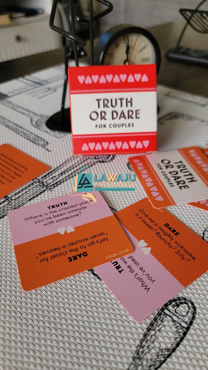 Truth or Dare Couples Card Game