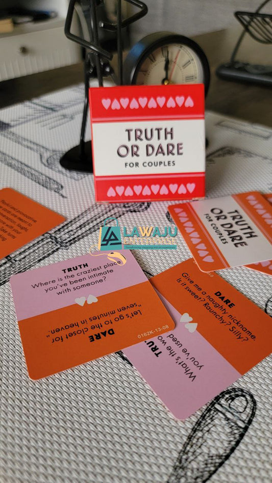 Truth or Dare Couples Card Game