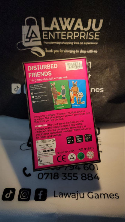 Disturbed Friends Party Game