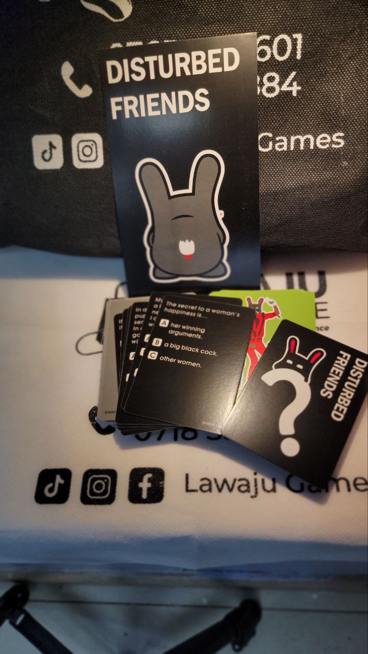 Disturbed Friends Party Game