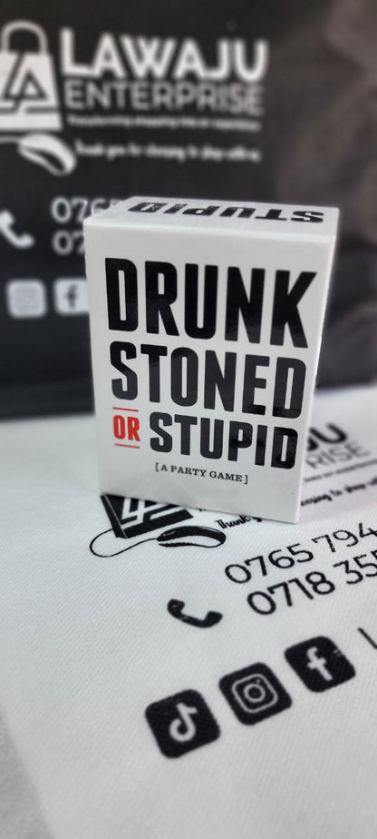 Drunk, Stoned or Stupid card game
