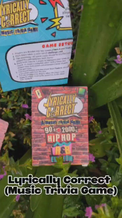 Lyrically Correct card game