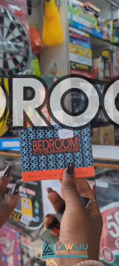 Bedroom Commands Couples Card Game