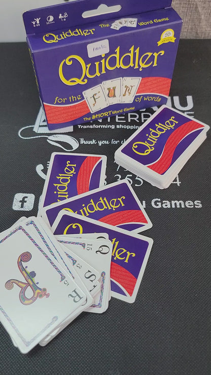Quiddler Card Game