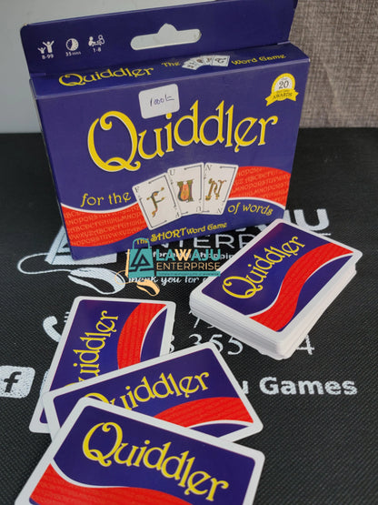 Quiddler Card Game