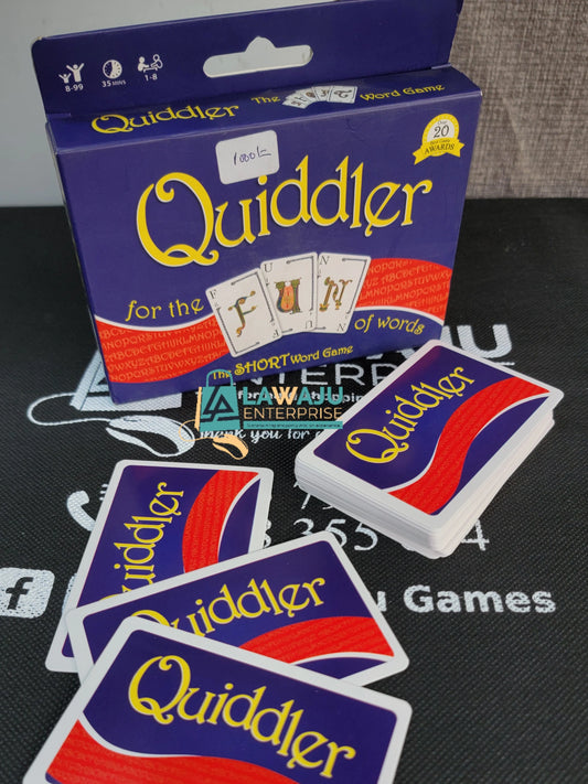 Quiddler Card Game