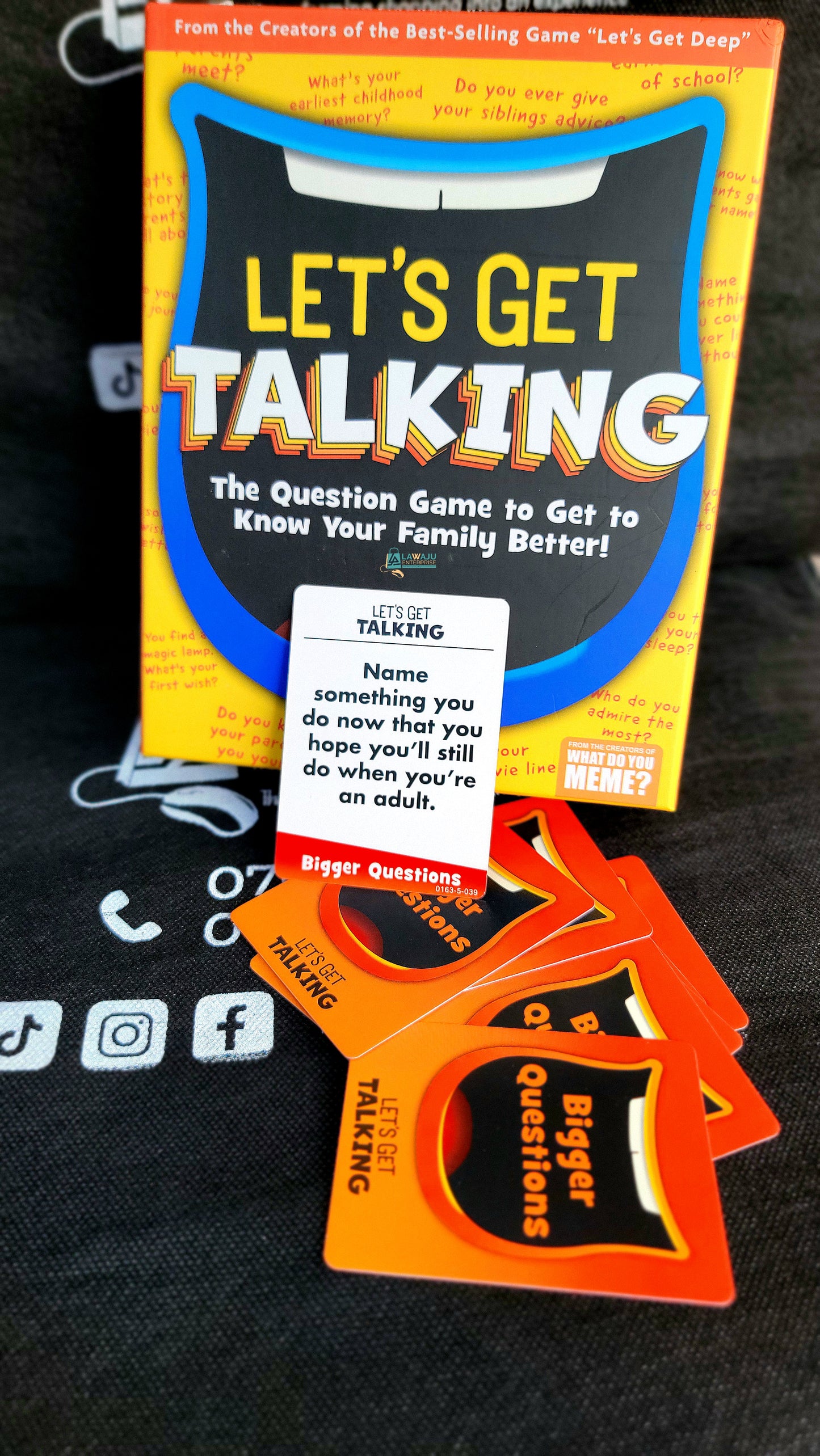 Let's Get Talking! Card Game