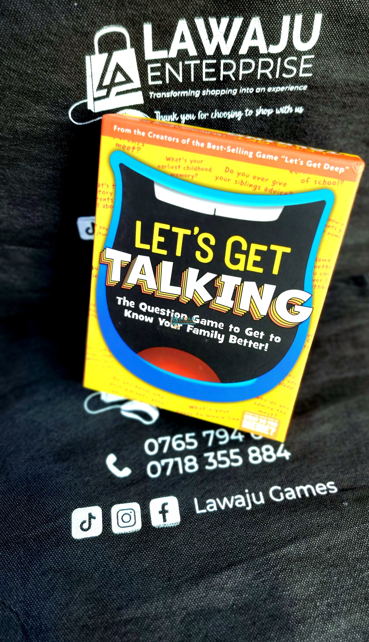 Let's Get Talking! Card Game