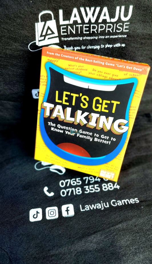 Let's Get Talking! Card Game