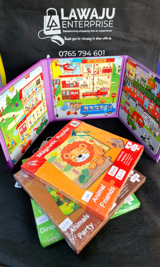 3in 1 Kids Magnetic Puzzles