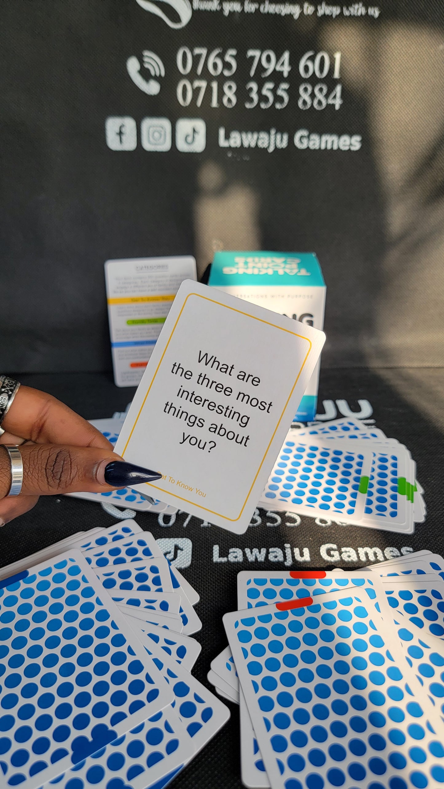 Talking Point (family) Card Game