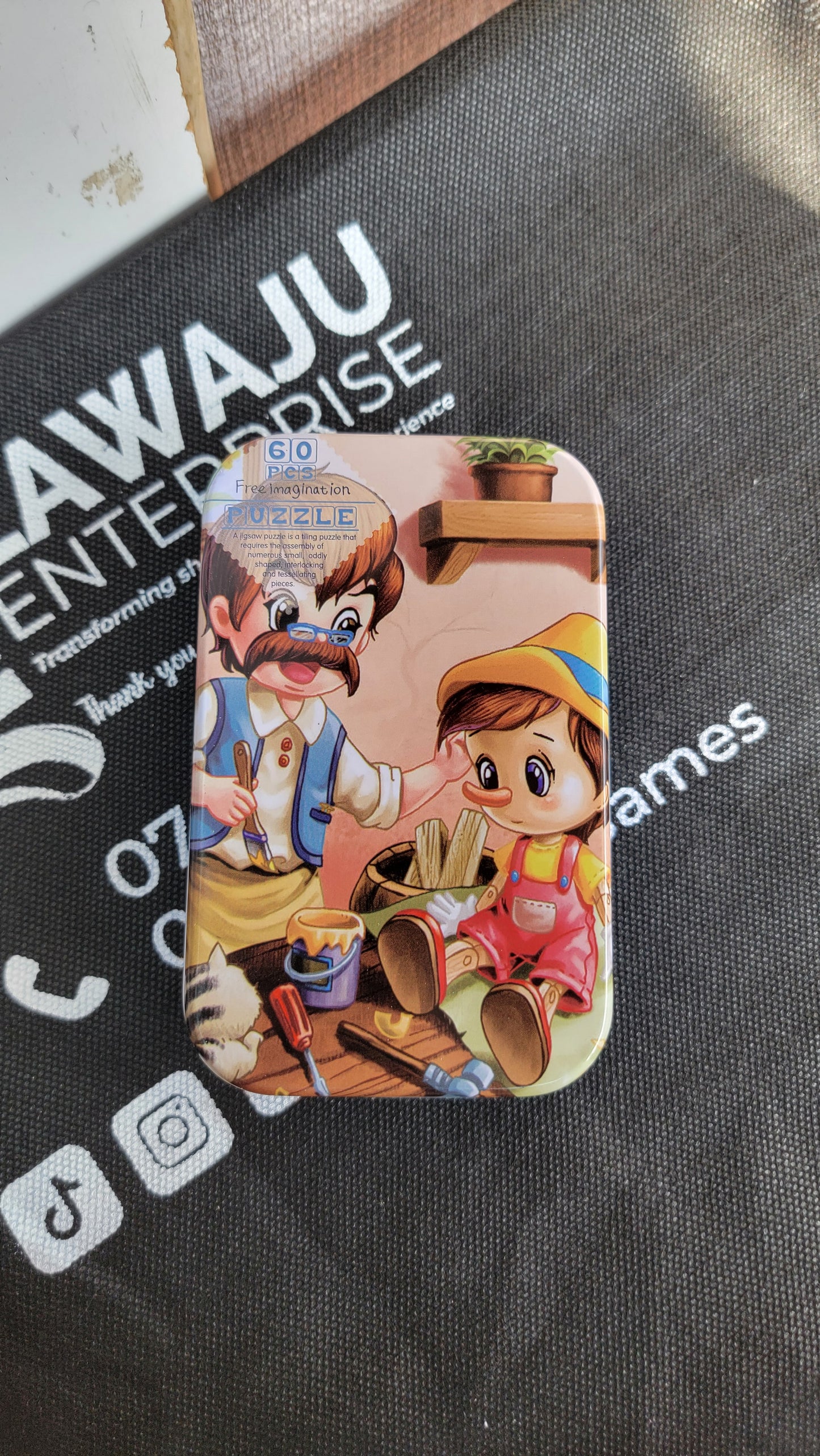 Cartoon Theme Wooden Puzzle