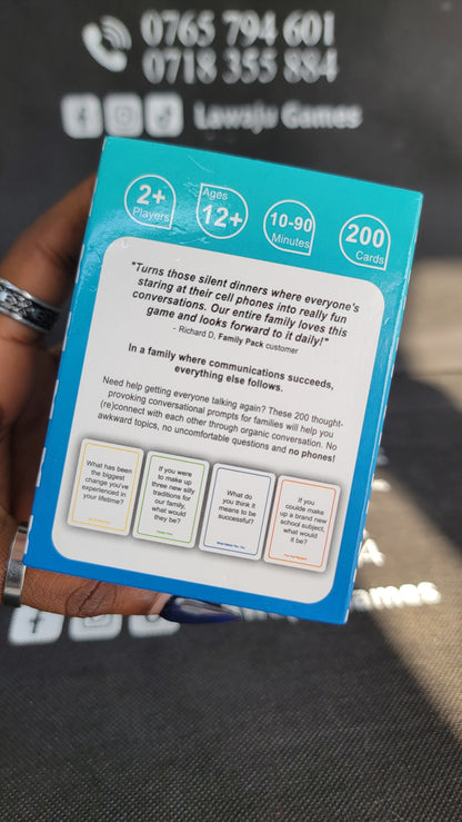 Talking Point (family) Card Game