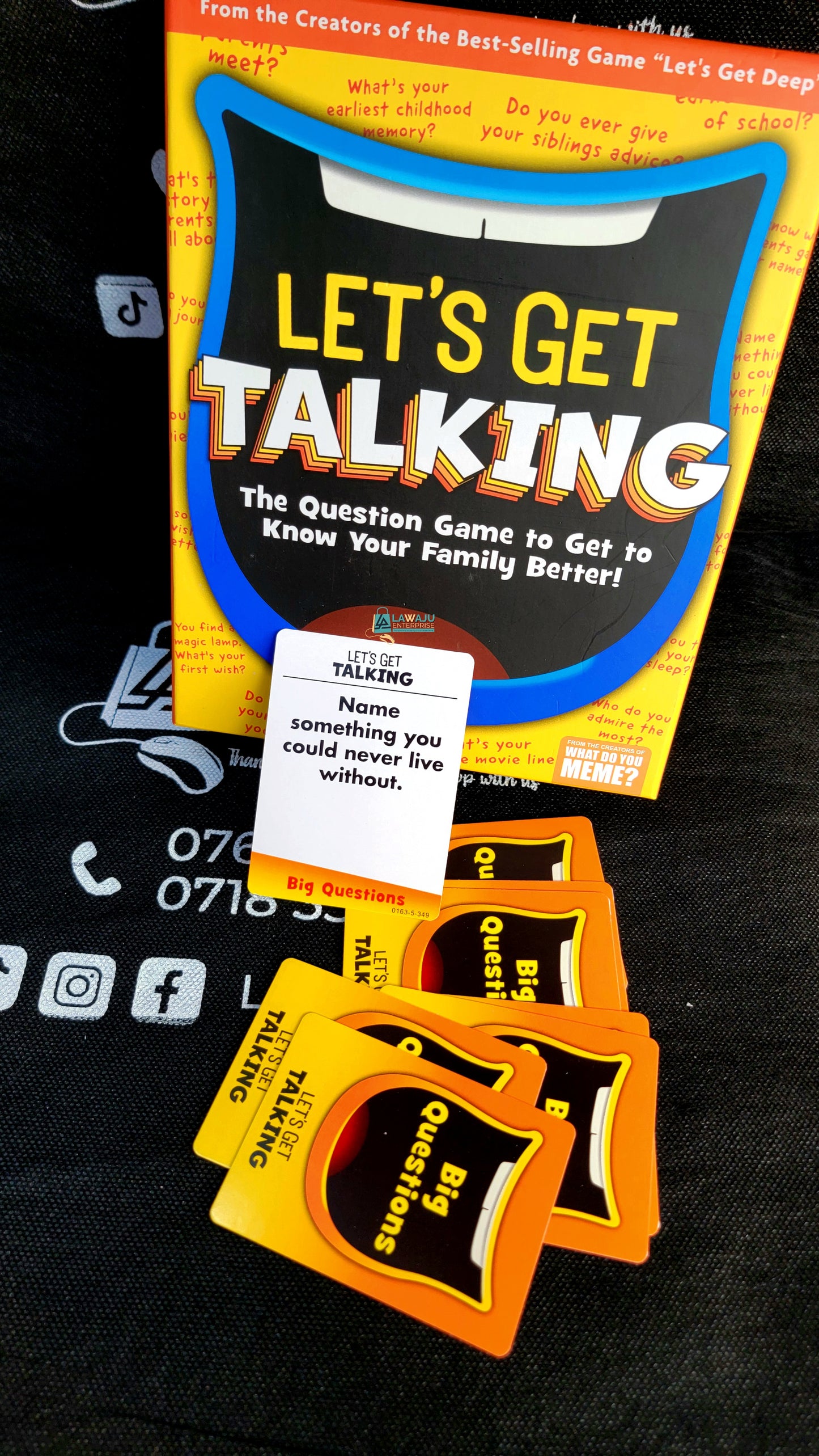 Let's Get Talking! Card Game