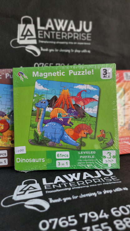 3in 1 Kids Magnetic Puzzles