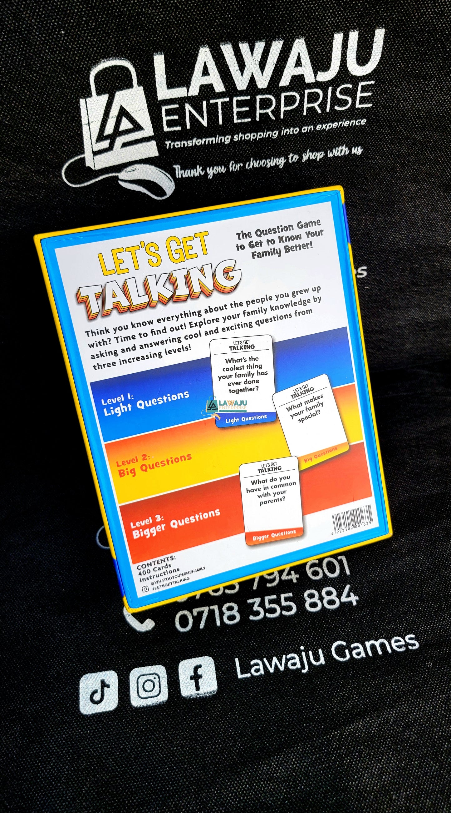 Let's Get Talking! Card Game